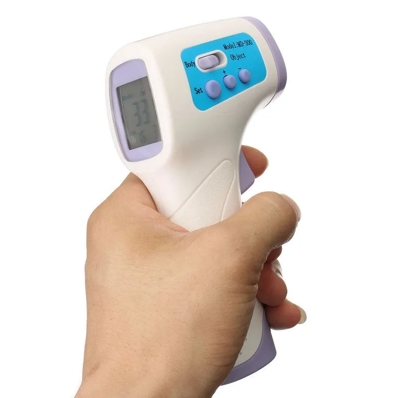 2017 Multifuction Baby Adult Digital Termometer Infrared Forehead Body Thermometer Non-contact Temperature Measurement Device