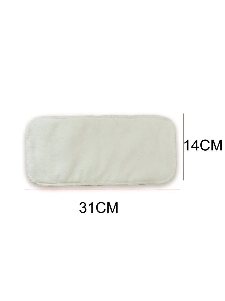 4 Layer Microfiber Diaper Insert