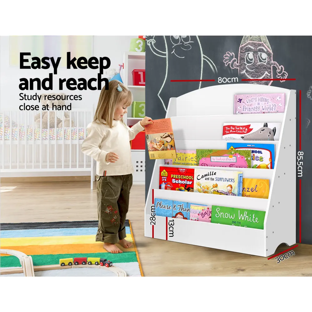 5-Tier Kids Bookshelf, Durable & Stylish, Keezi