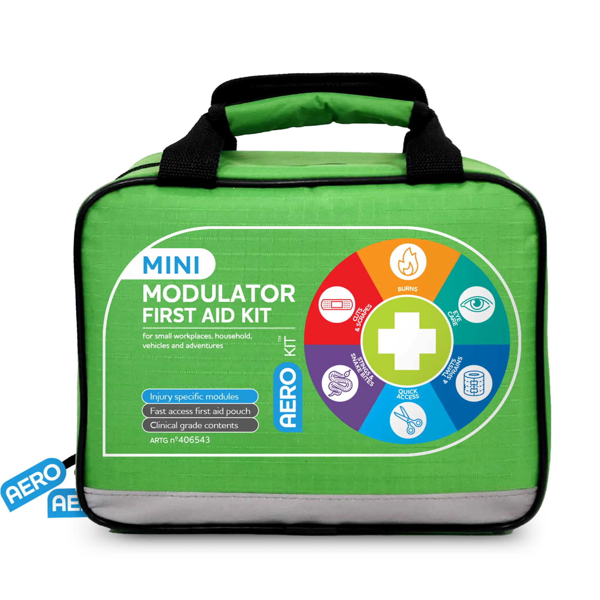 AeroKit Mini Modulator 5in1 First Aid Kit Softpack