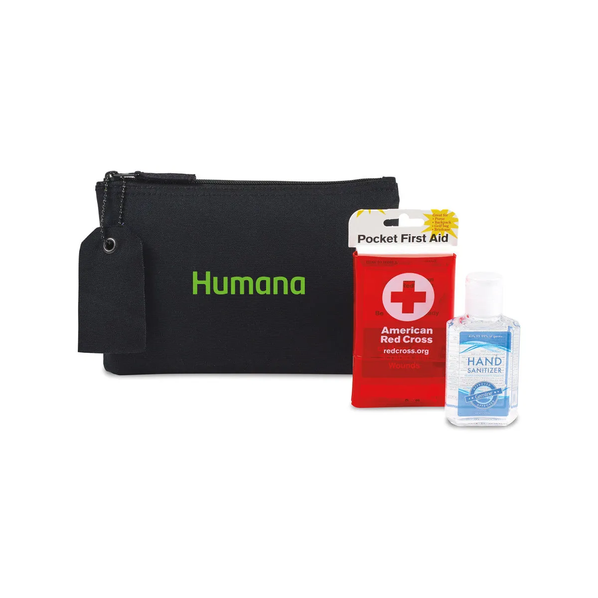 American Red Cross Pocket First Aid and Hand Sanitizer Bundle