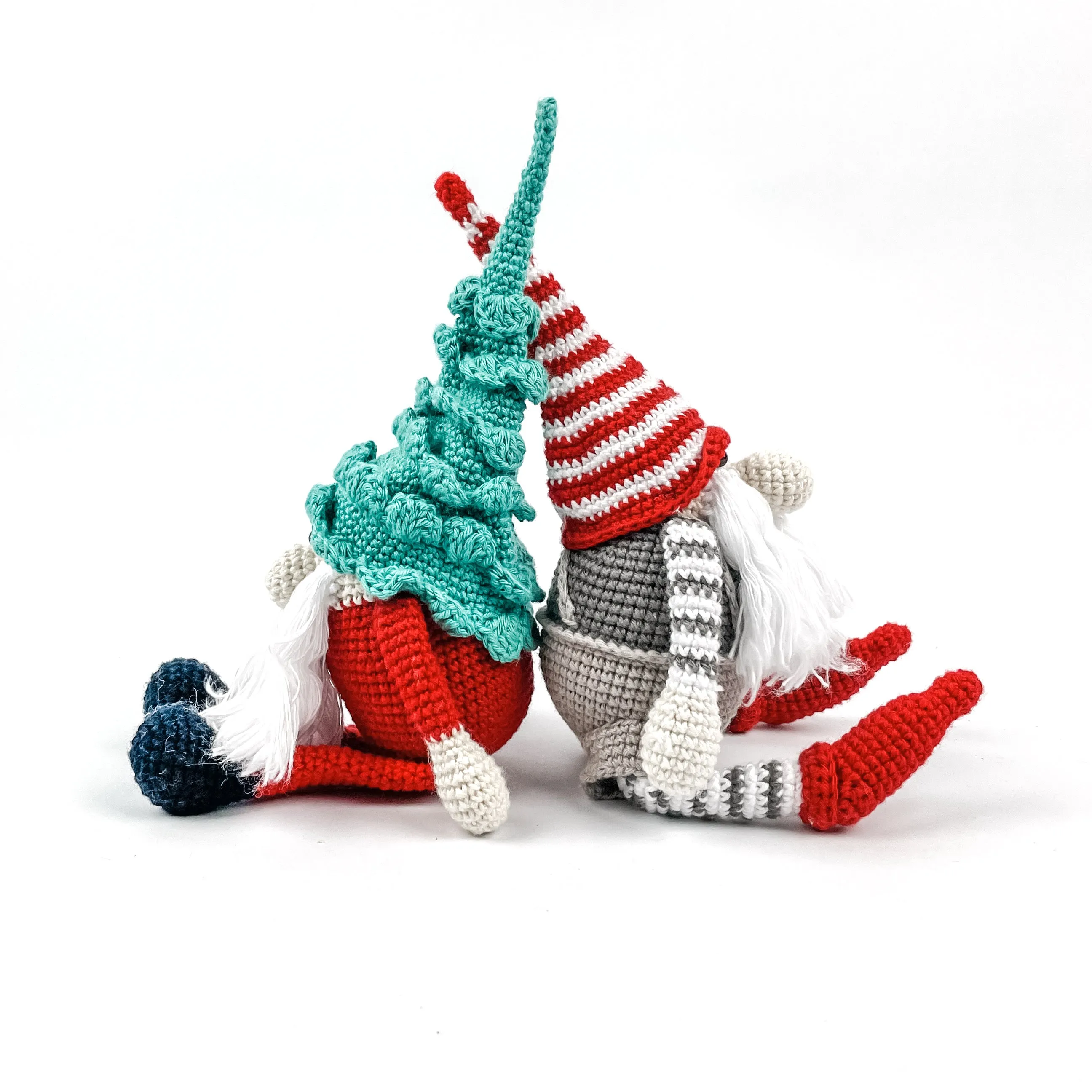 Amigurumi Gnome with Striped Hat