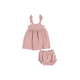 BABY DRESS-Favo Pale Mauve