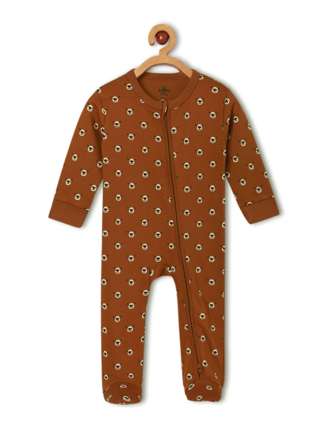 Baby Zipper Romper Combo Of 2: Vroom Vroom-Beary Best