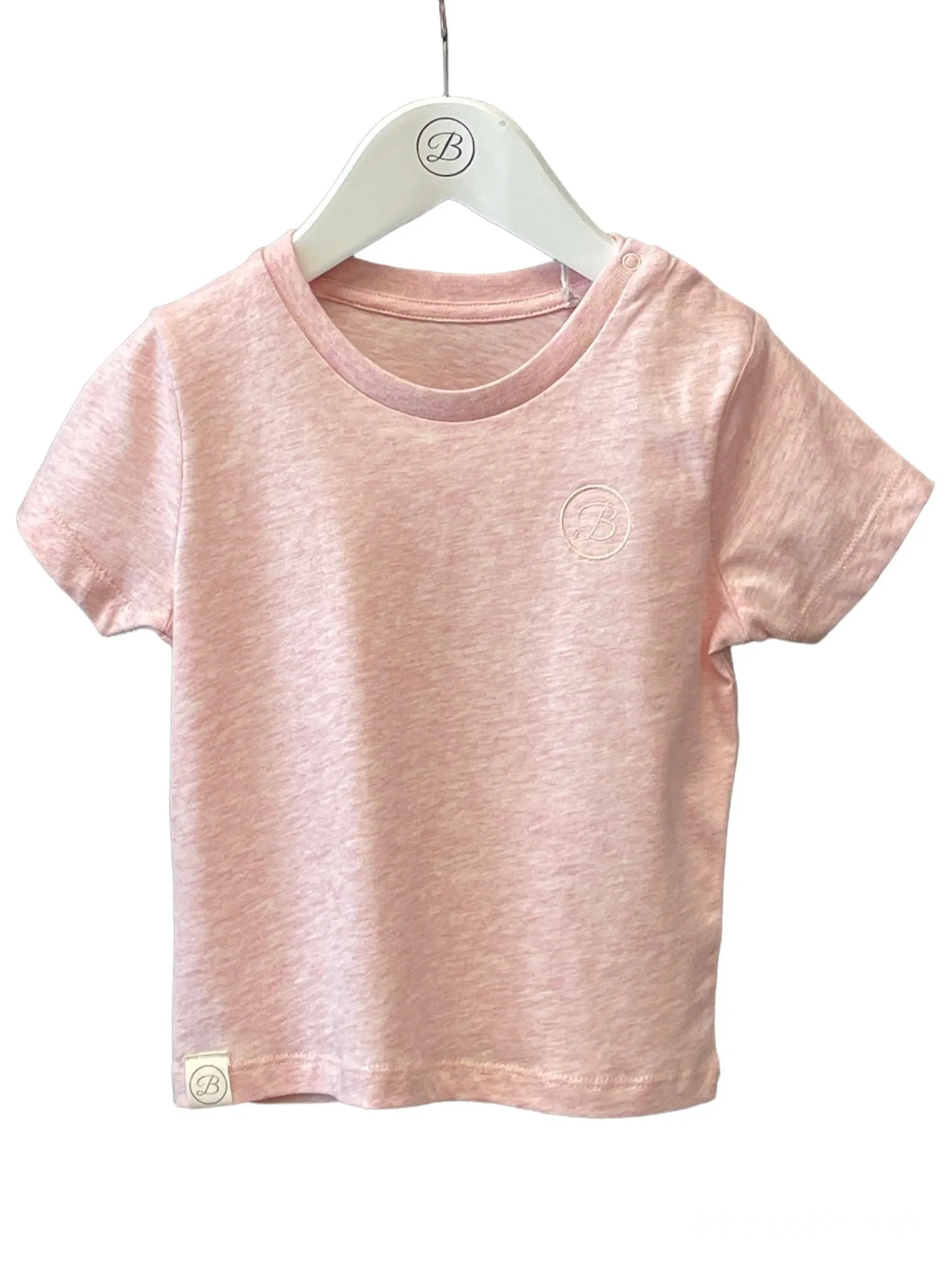 Betty McKenzie - Eco-friendly T-shirt, pink marl