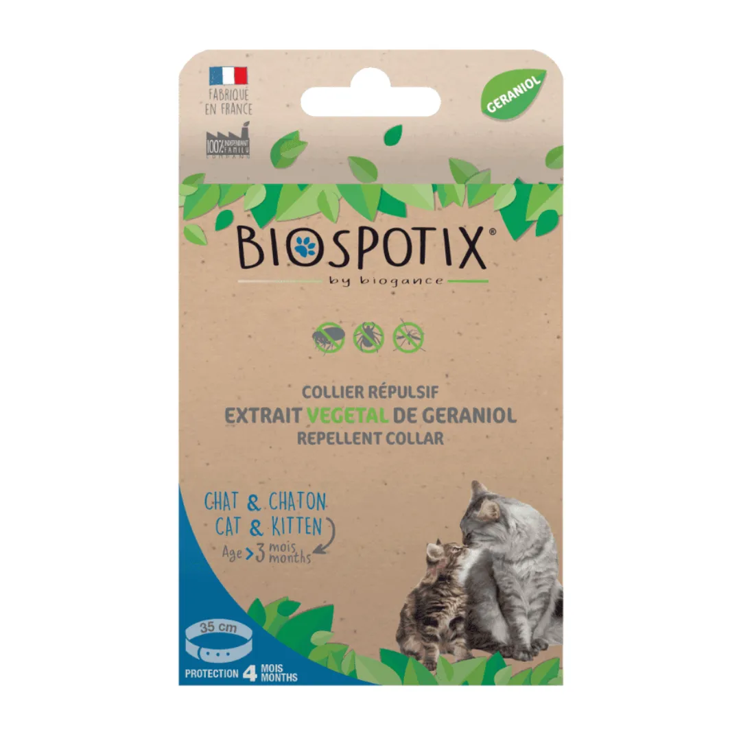 Biospotix Natural Flea Repellent Collar for Cats