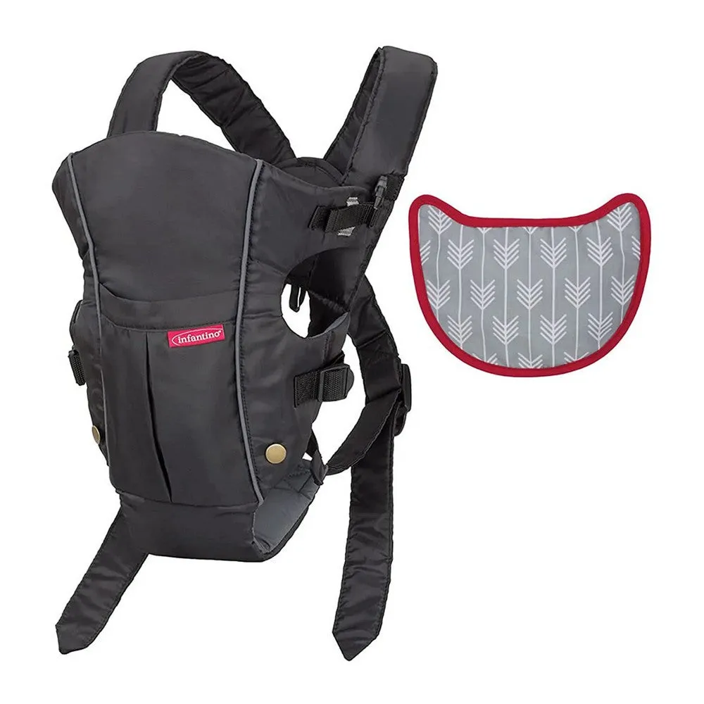 Black Infantino Swift Classic Carrier - Birth To 12 Months