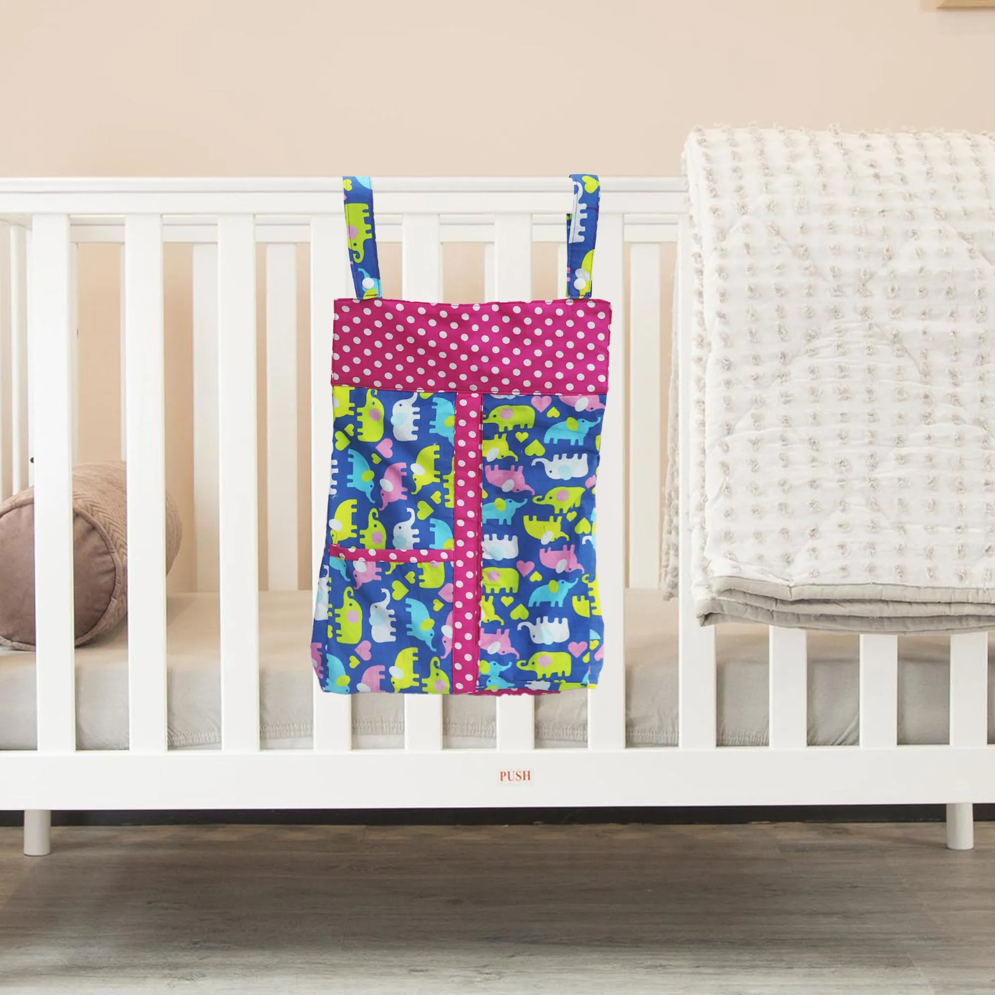 Blue Elephant-Diaper & Nappy Stacker Multi-Purpose Storage for Essentials