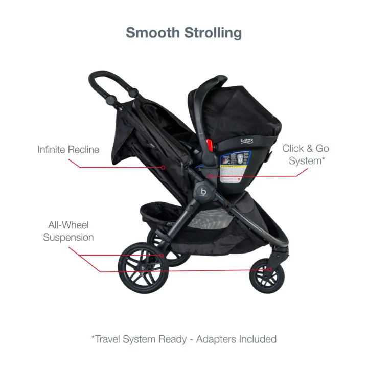 Britax B-Free   B-Safe Gen2 Flexfit Travel System