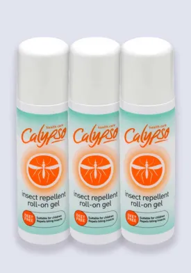 Calypso Insect Repellent Roll-On Gel DEET Free 50ml - 3 Pack