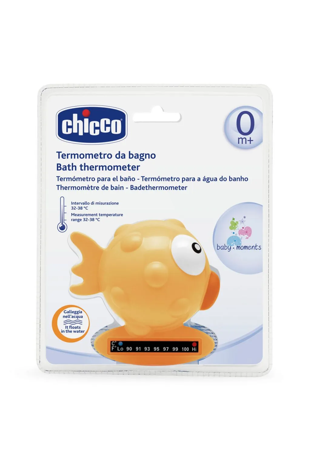 Chicco Bath Thermometer Fish Light