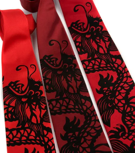 Chinese Dragon Necktie