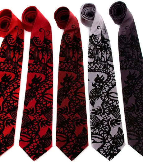 Chinese Dragon Necktie