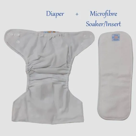 Combo of 3 Reusable Diapers - Option G