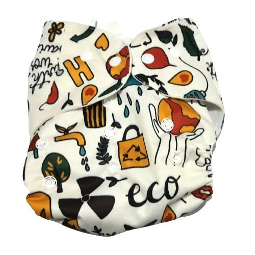 Combo of 5 Reusable Diapers - Option A