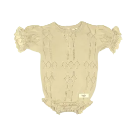 CUE KNITTED BODYSUIT-Sand