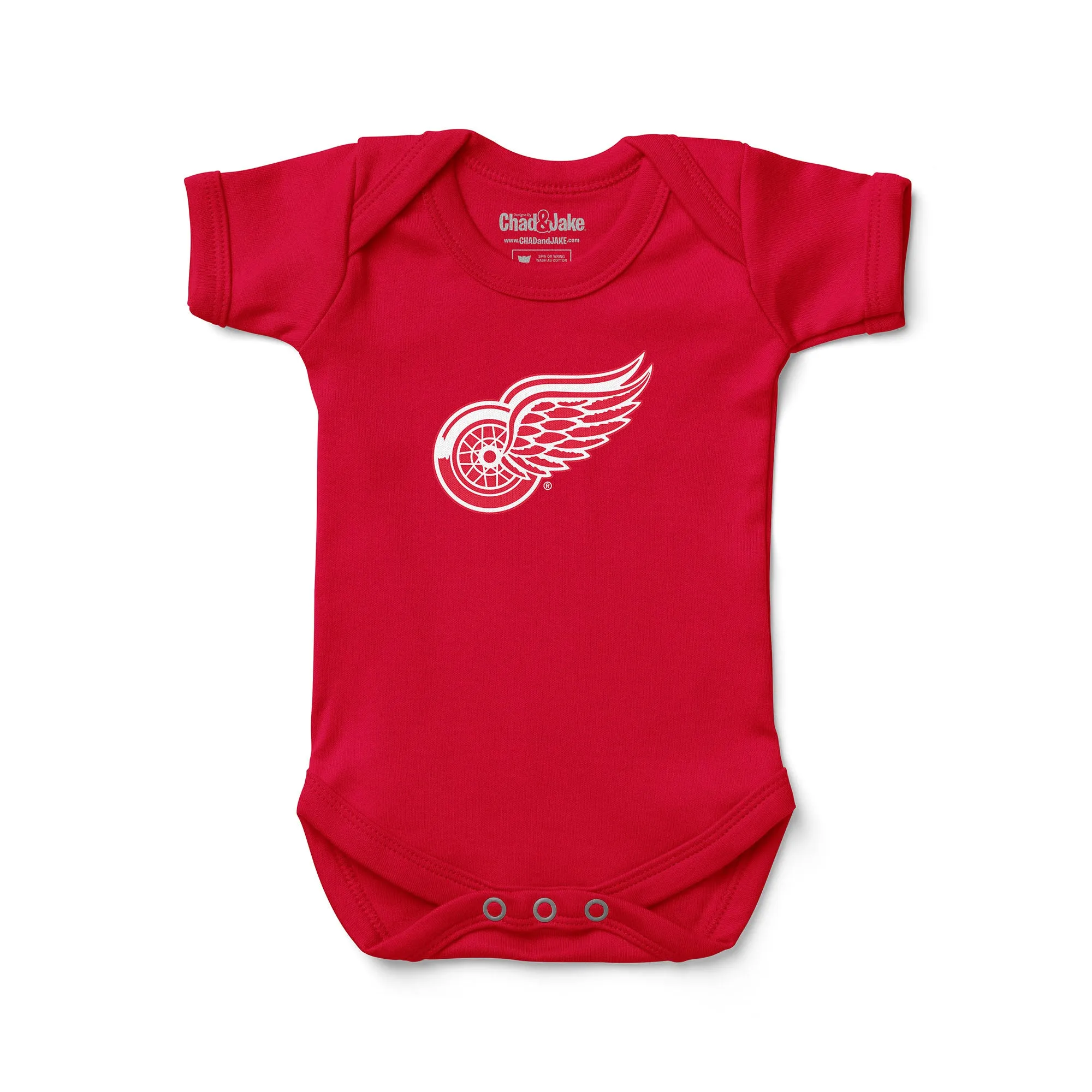 Detroit Red Wings Logo Bodysuit