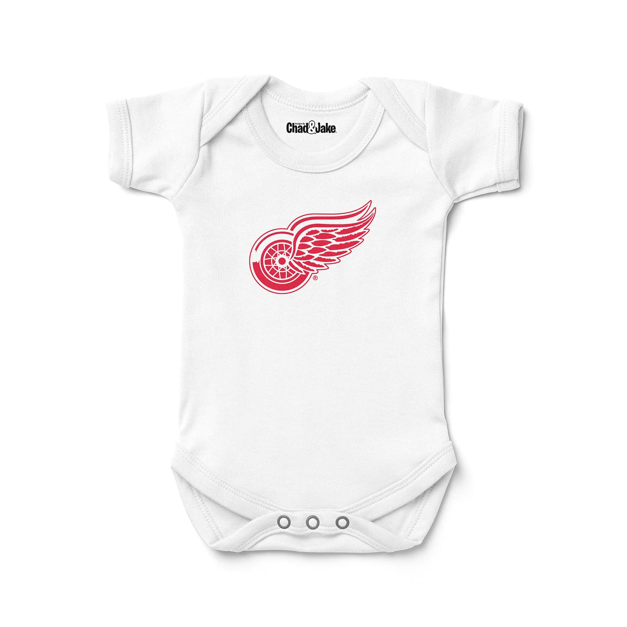 Detroit Red Wings Logo Bodysuit