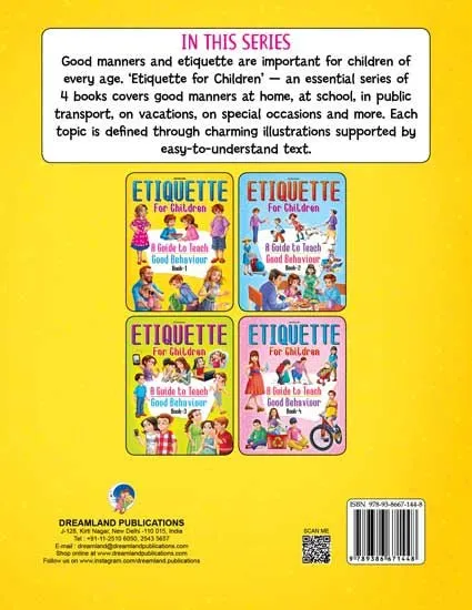 Dreamland Publications Etiquette For Children Book 1