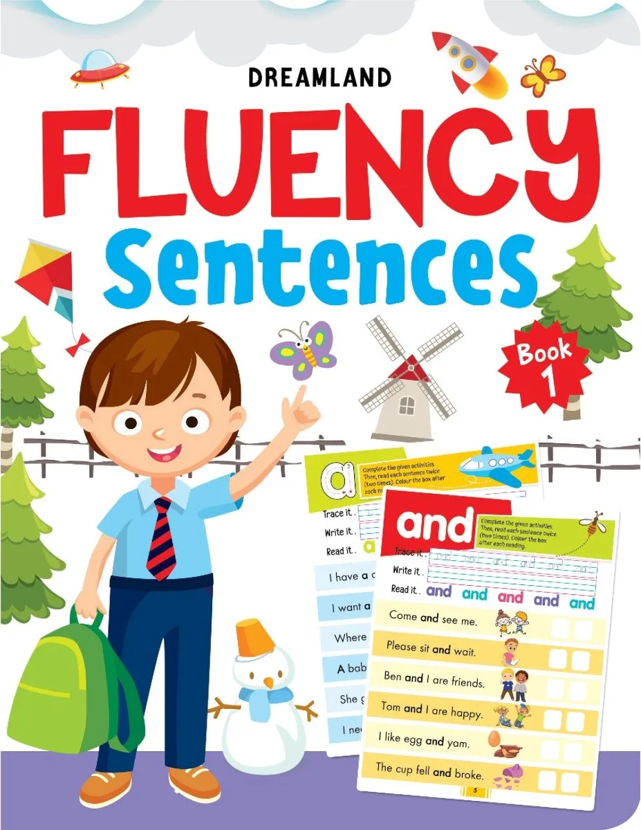 Dreamland Publications Fluency Sentences Books Pack- 4 Books