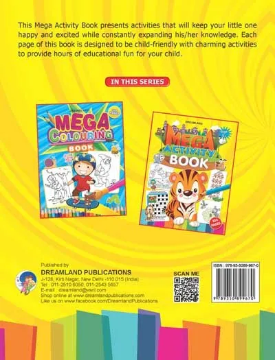 Dreamland Publications Mega Activity Book