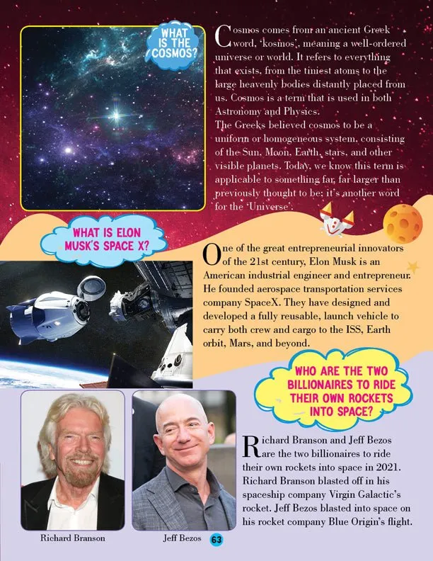 Dreamland Publications Space And Solar System Encyclopedia For Children- Questions And Answers