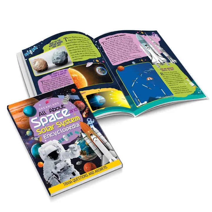 Dreamland Publications Space And Solar System Encyclopedia For Children- Questions And Answers