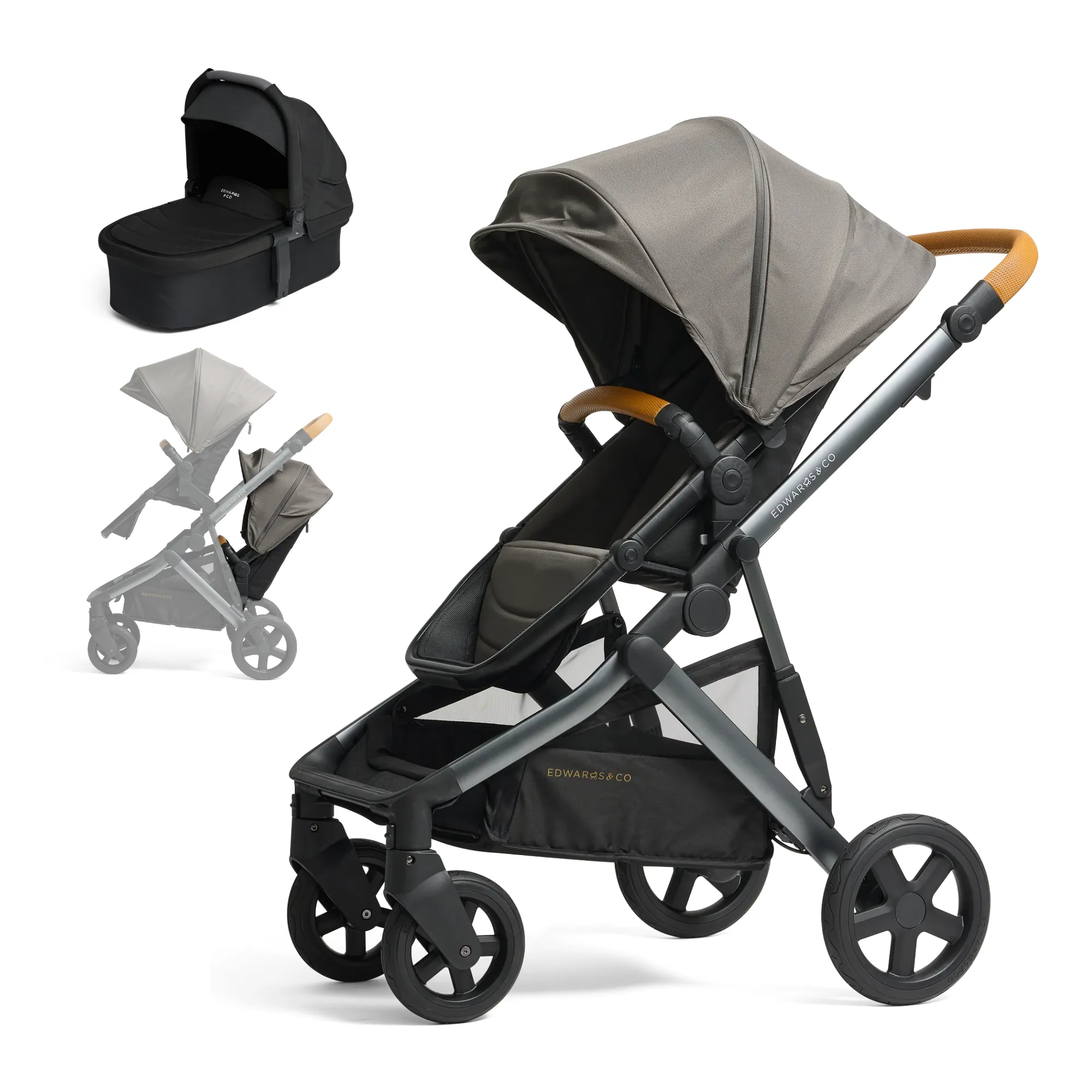 Edwards & Co Olive Stroller Complete Package