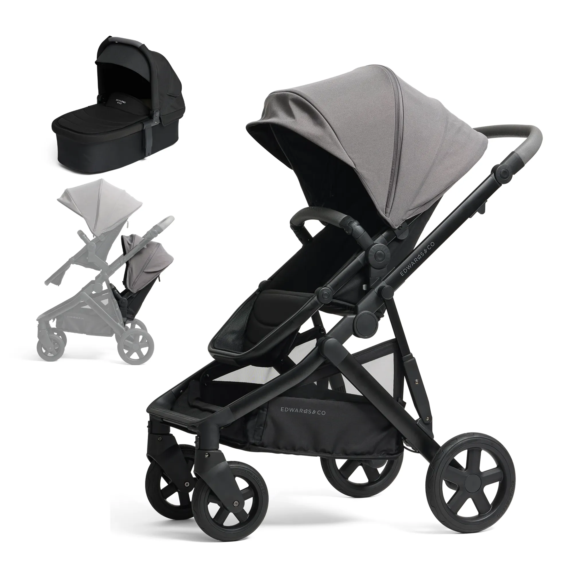 Edwards & Co Olive Stroller Complete Package