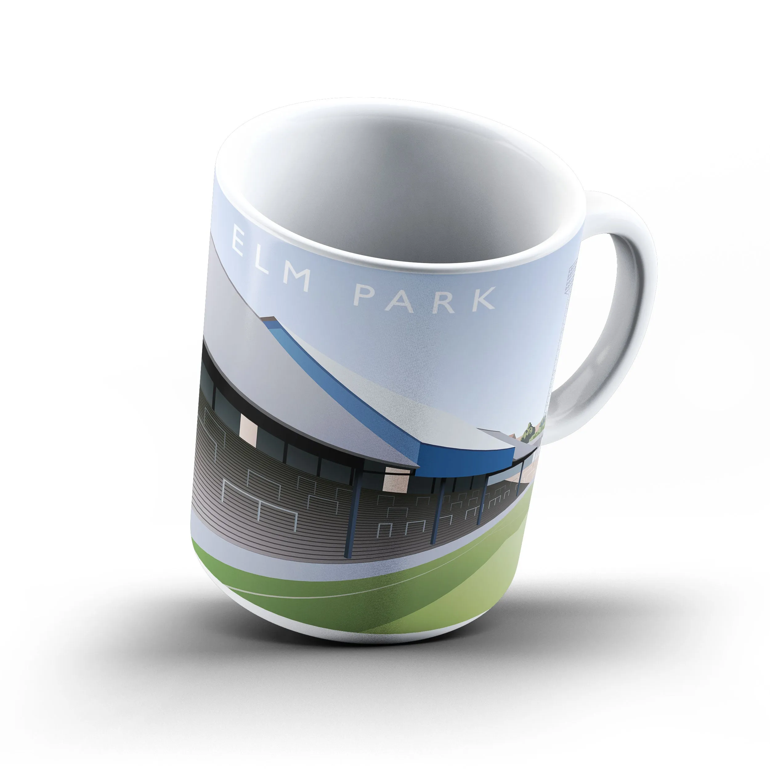 Elm Park Illustrated Mug