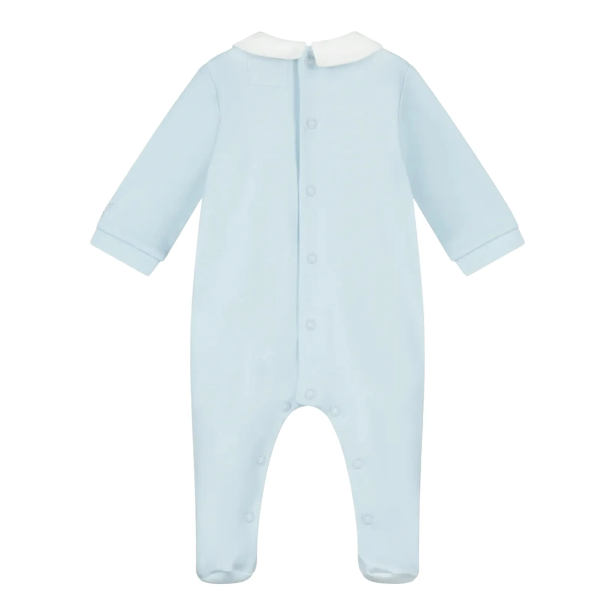 Emile et Rose - Pale blue and white romper, Dougie