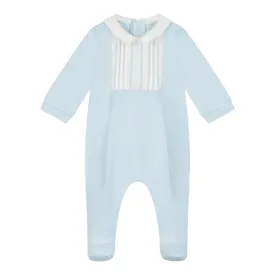 Emile et Rose - Pale blue and white romper, Dougie