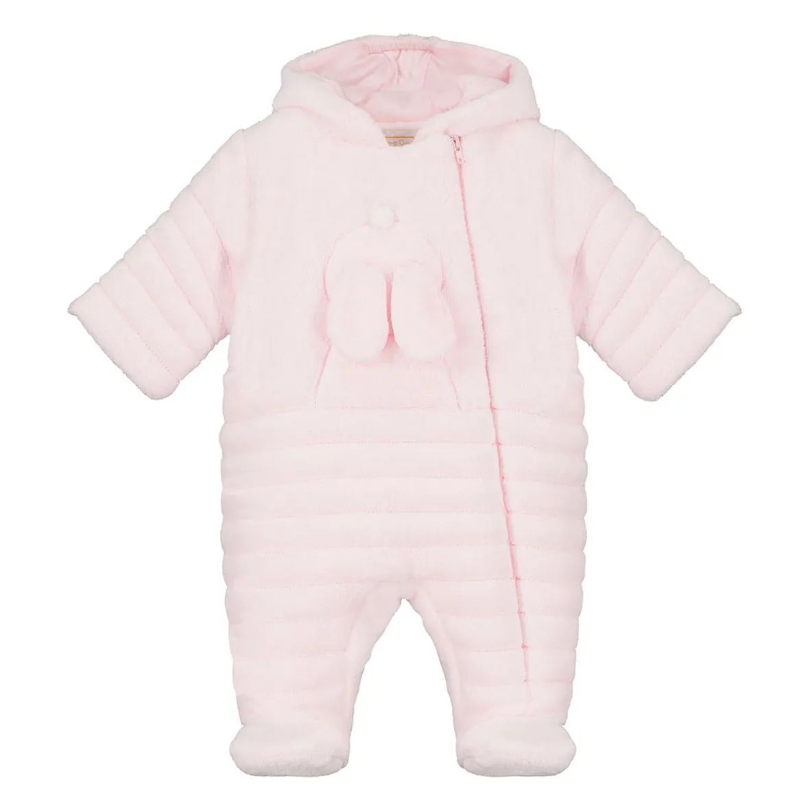 Emile et Rose - Pale pink, deep pile pram suit, Alison