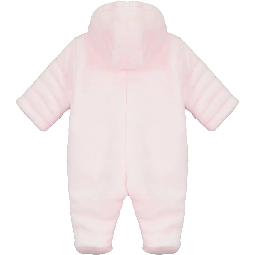 Emile et Rose - Pale pink, deep pile pram suit, Alison