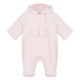 Emile et Rose - Pale pink, deep pile pram suit, Alison