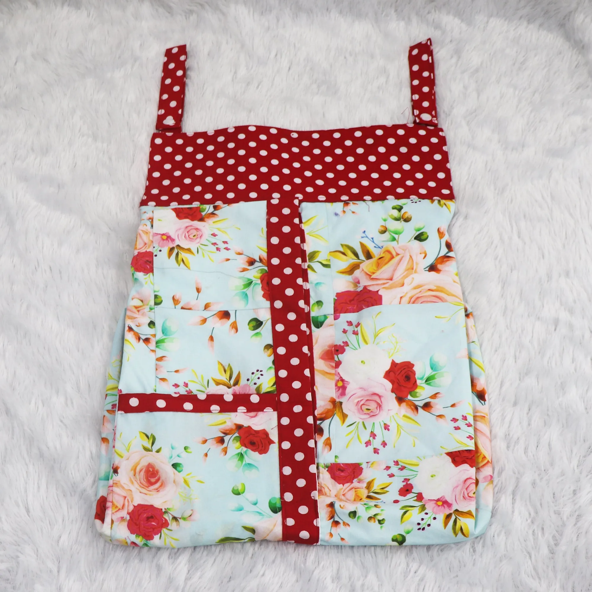 Floral Print-Diaper & Nappy Stacker Multi-Purpose Storage for Essentials