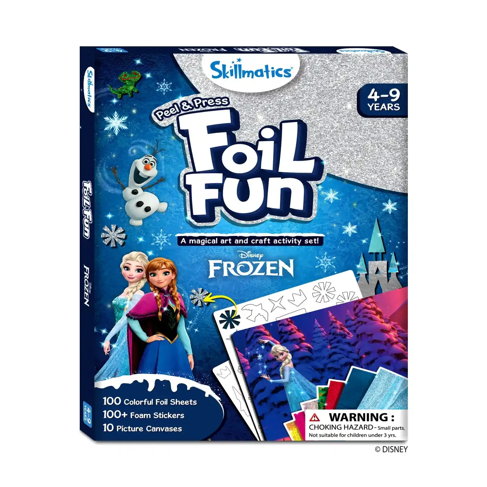 Foil Fun: Disney Frozen |  No Mess Art Kit (ages 4-9)