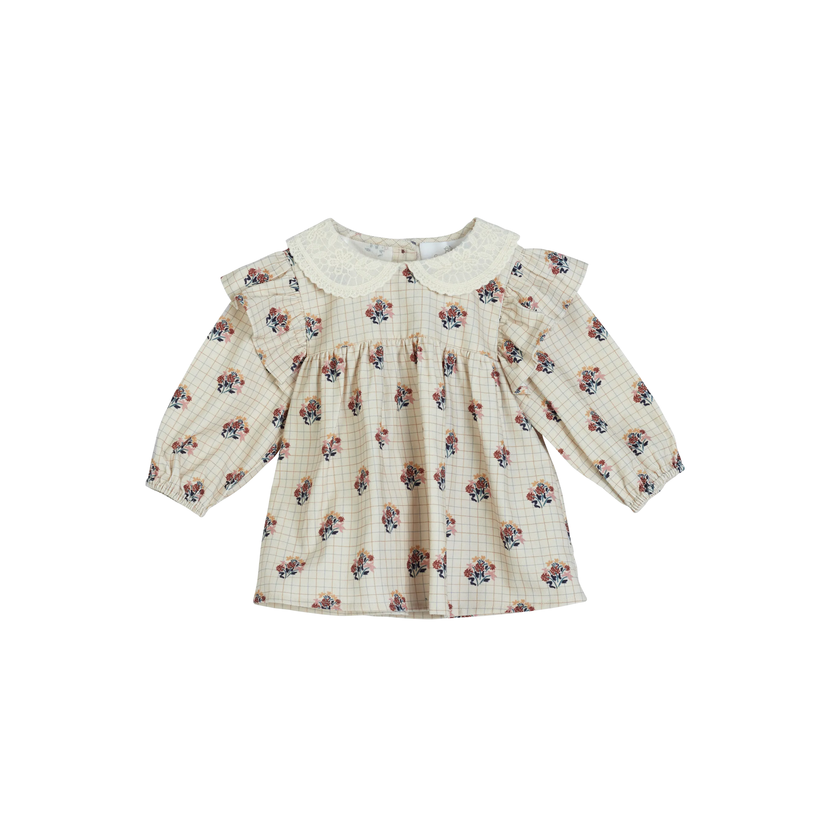 Franca Shirt-Cream Flower