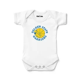 Golden State Warriors Hardwood Classics Logo Bodysuit