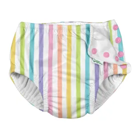 Green Sprouts, Inc. - Snap Reusable Absorbent Swimsuit Diaper - Girls Print