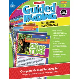 Guided Reading: Determine Importance Resource Book Grade 1-2