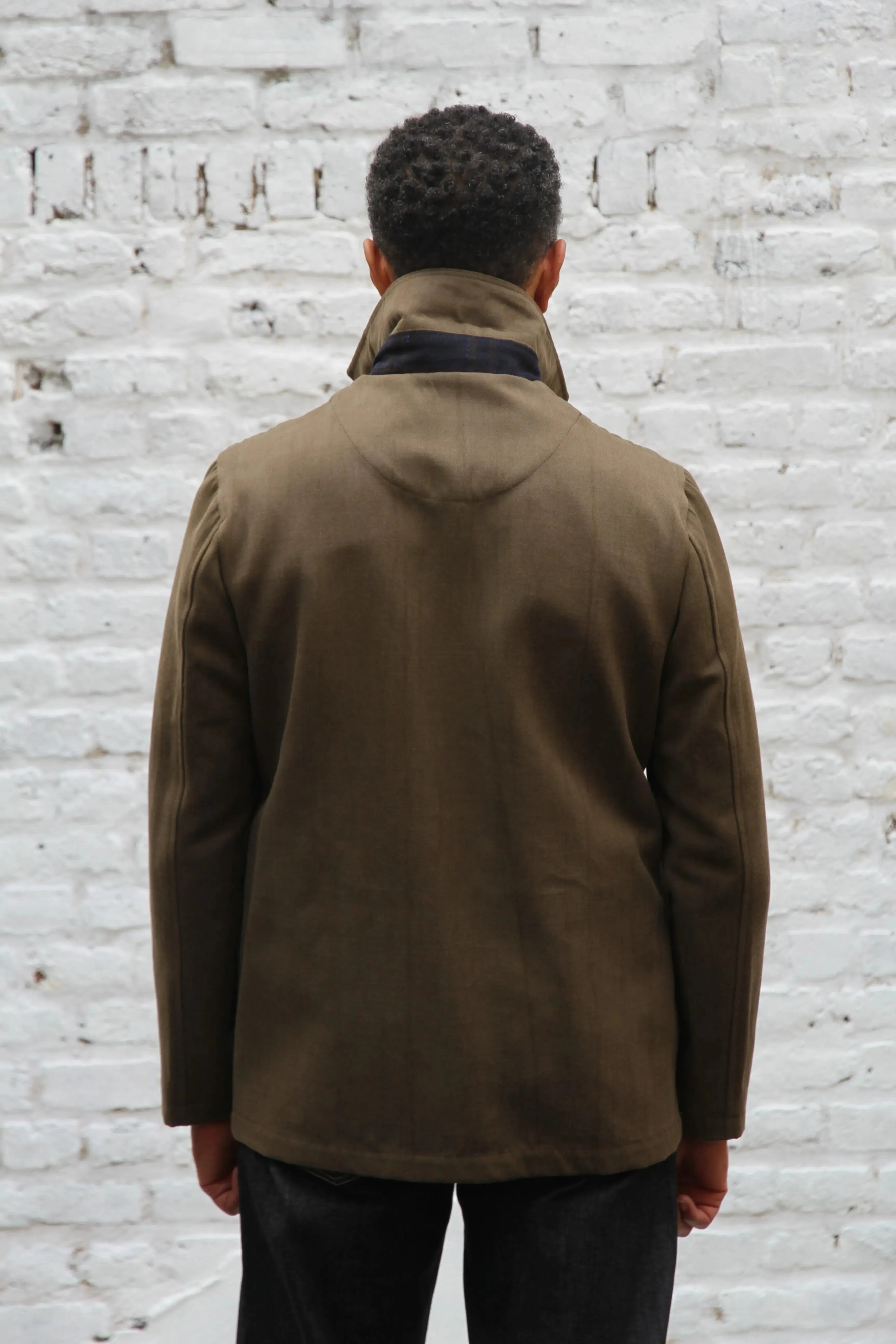 Holborn Revere Jacket - Khaki