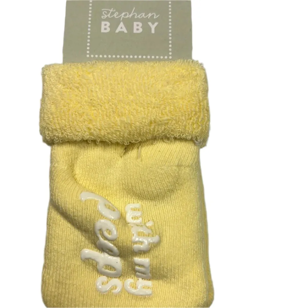 Infant socks: “Chillin With My Peeps" infant socks Newborn Socks