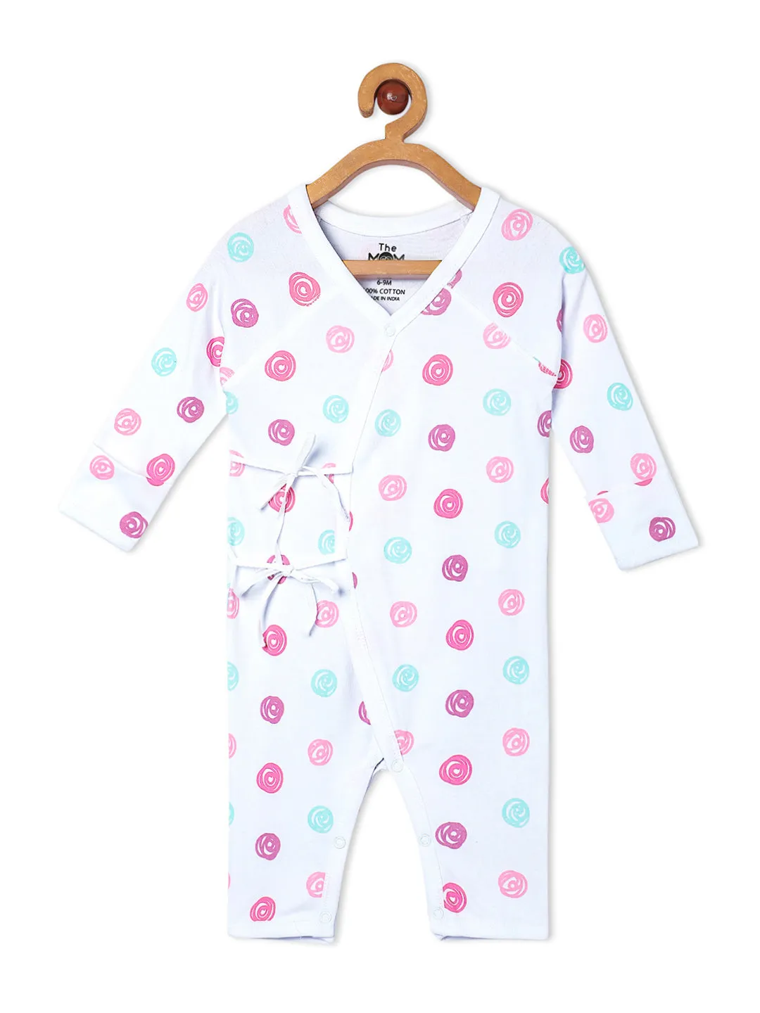 Jabla Infant Romper Combo Of 3: Fresh Slice For The Day-I Pine For You-Roses