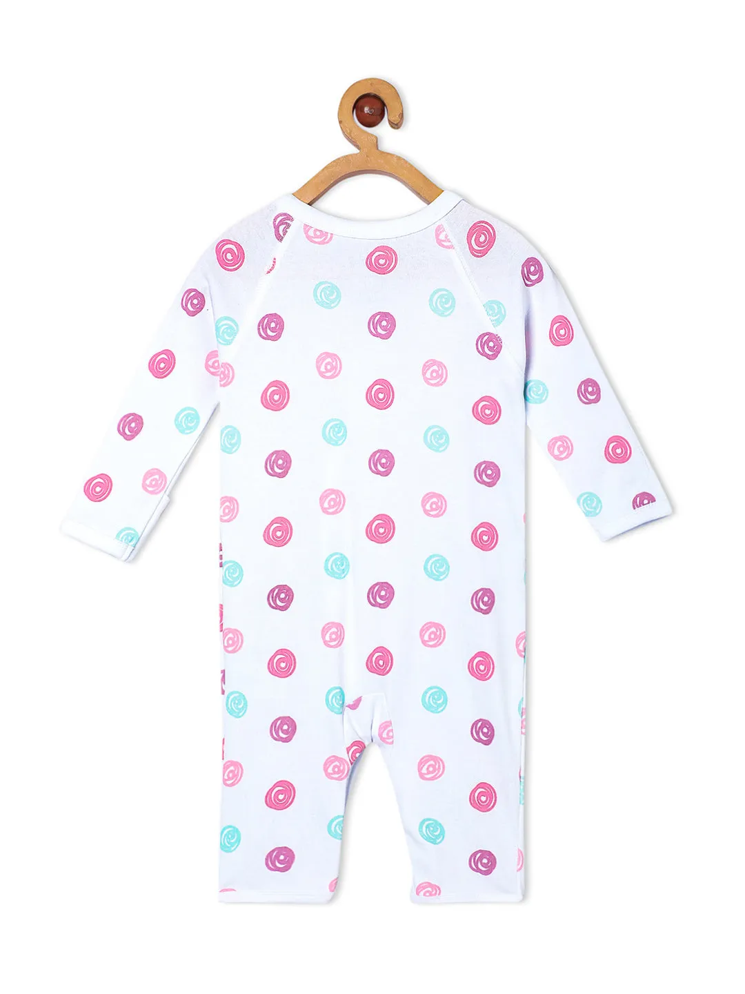 Jabla Infant Romper Combo Of 3: Fresh Slice For The Day-I Pine For You-Roses