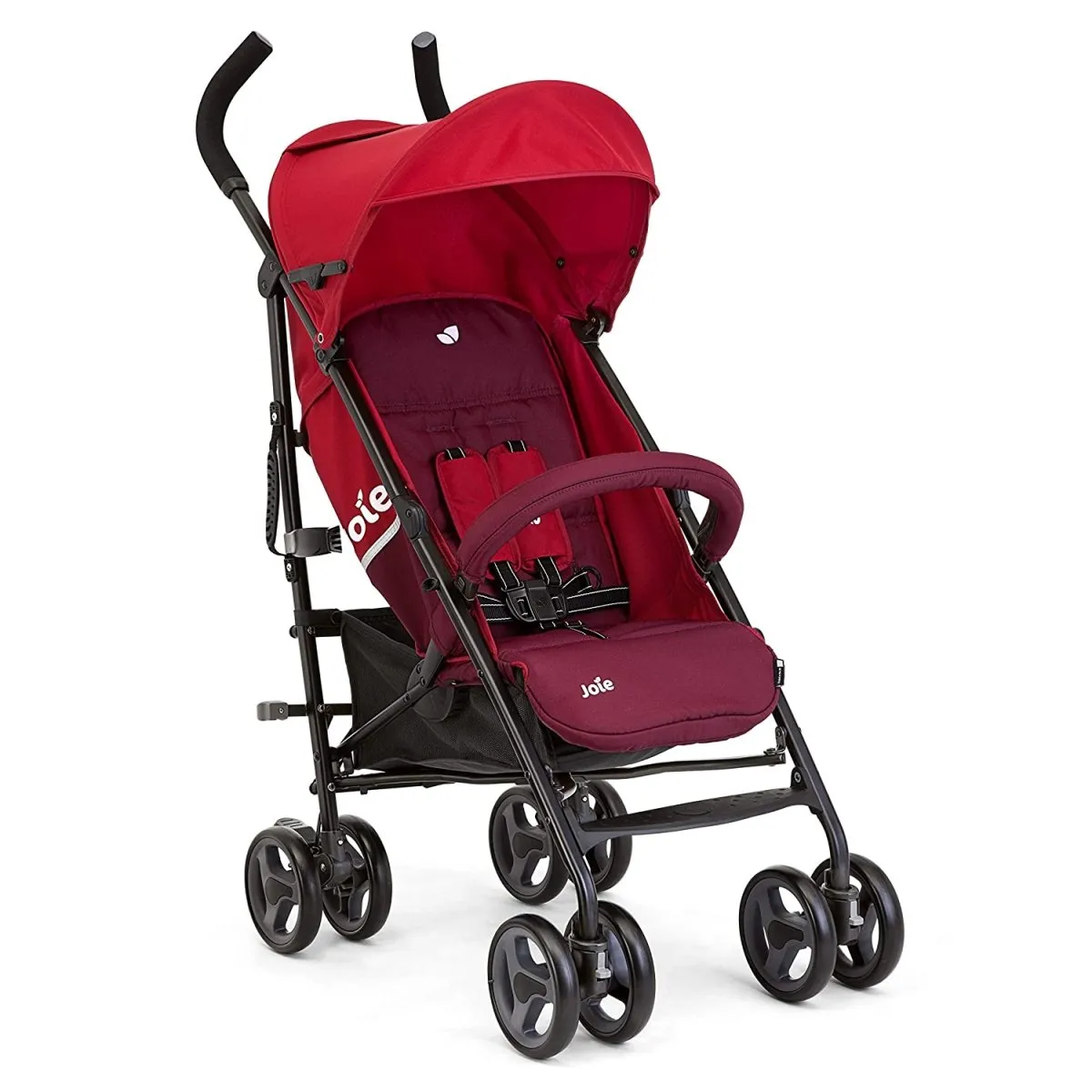 Joie Nitro lx Umbrella Stroller With Flat Reclining Seat- Cherry