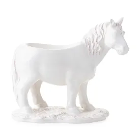 Juliska Clever Creatures Claude Horse Server/Planter