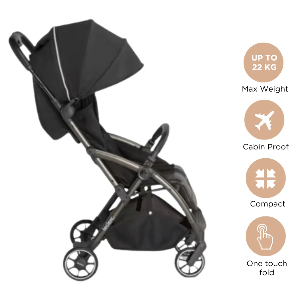 Leclerc Baby Hexagon Stroller Carbon Black