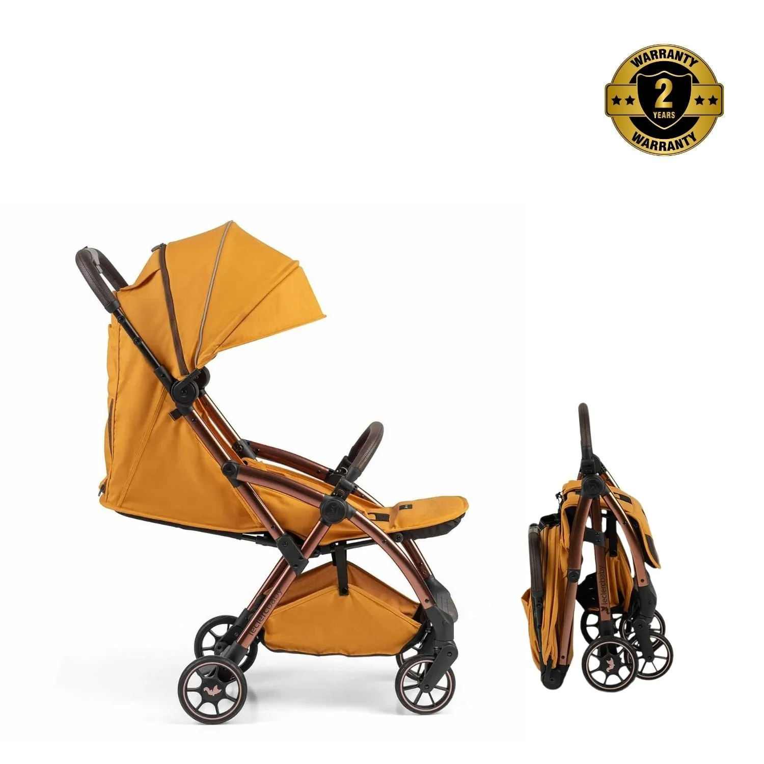 Leclercbaby Influencer Air Stroller Golden Mustard