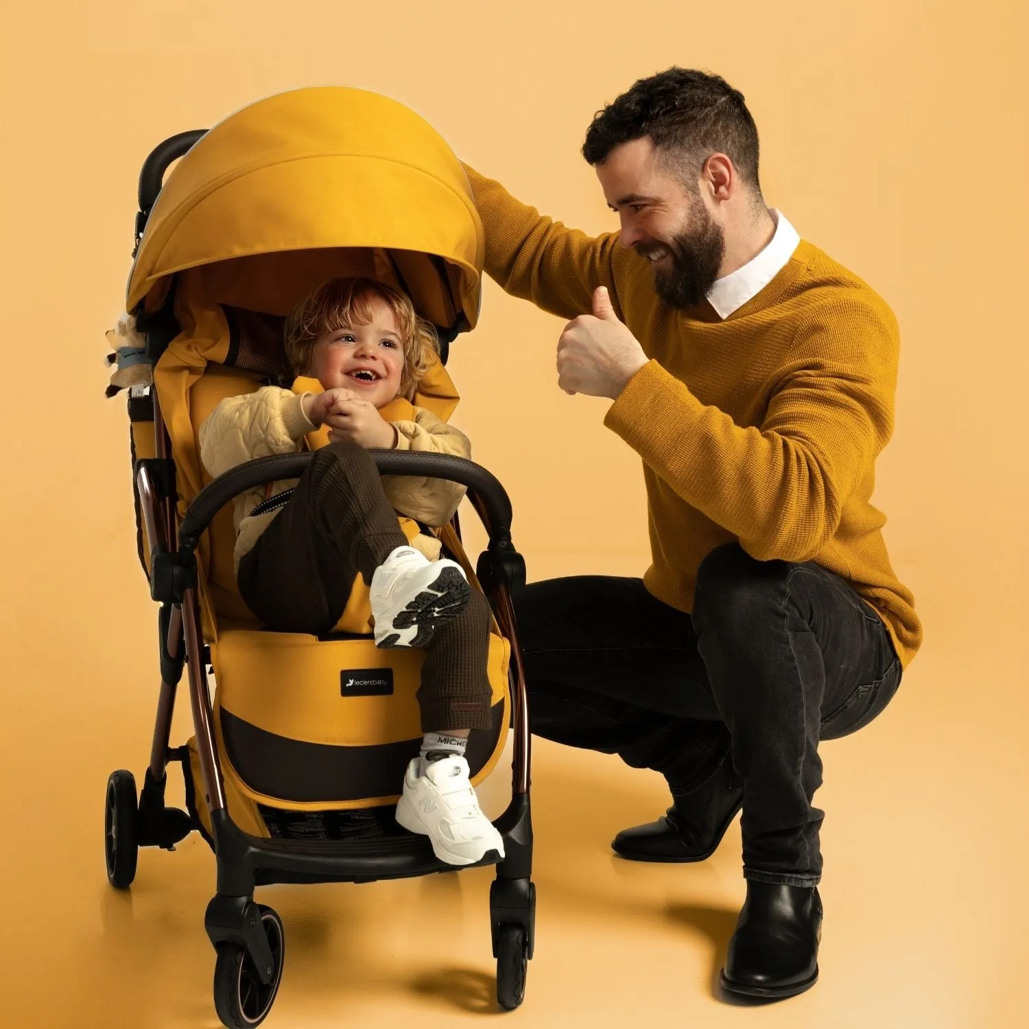 Leclercbaby Influencer Air Stroller Golden Mustard